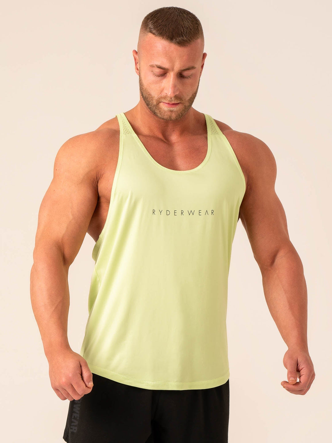 Ryder T-Back Men - Lime Clothing Ryderwear