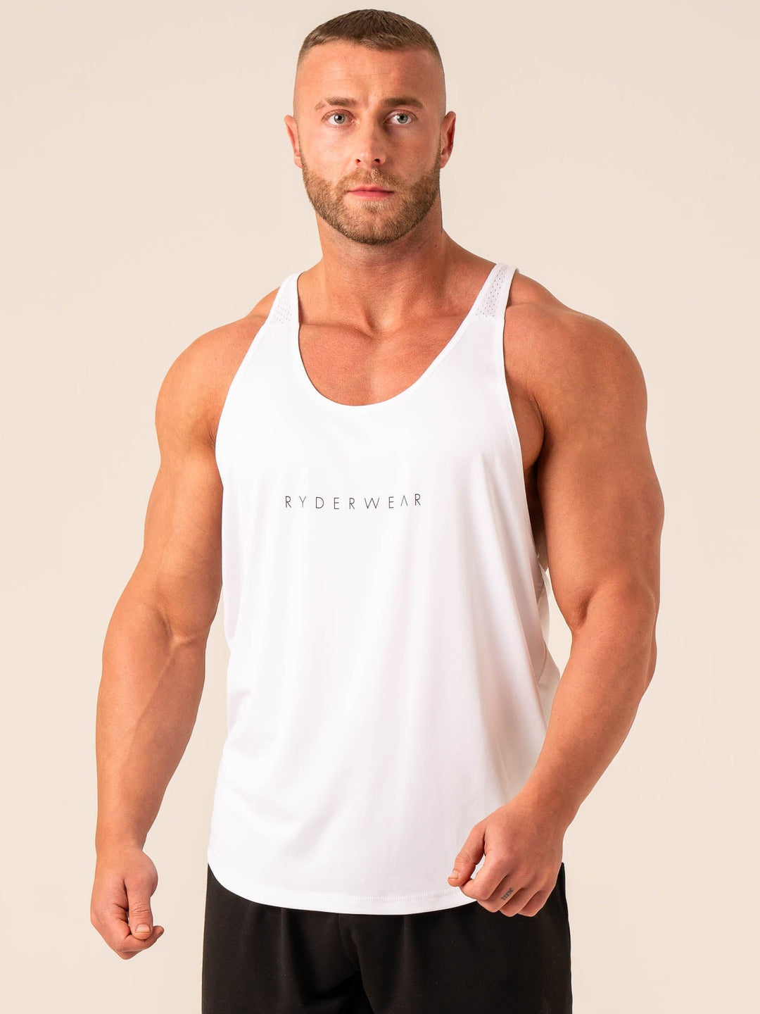 Ryder T-Back Men - White Clothing Ryderwear