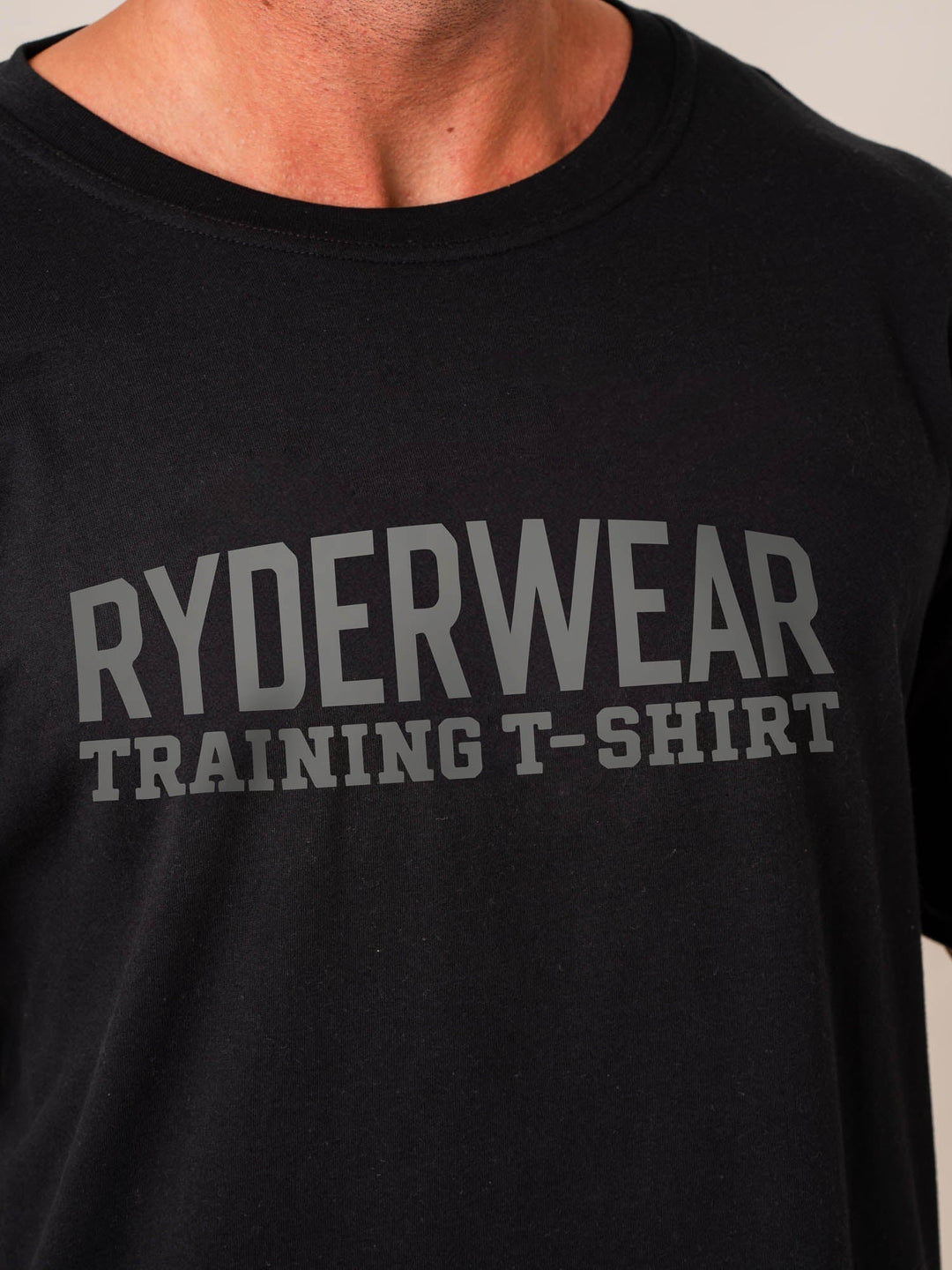 Ryderwear Training T-Shirt - Black Clothing Ryderwear