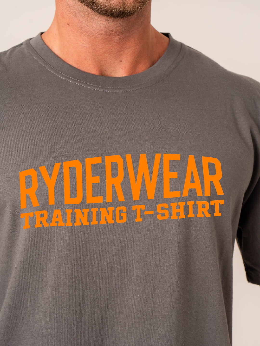 Ryderwear Training T-Shirt - Charcoal Clothing Ryderwear