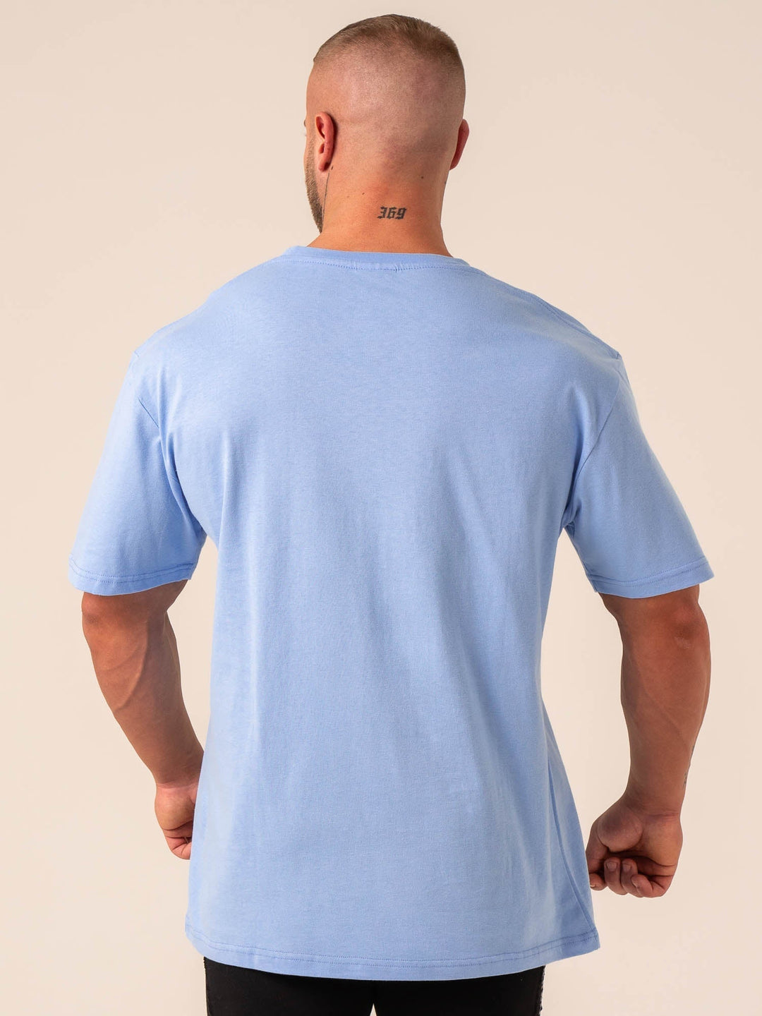 Ryderwear Training T-Shirt - Sky Blue Clothing Ryderwear