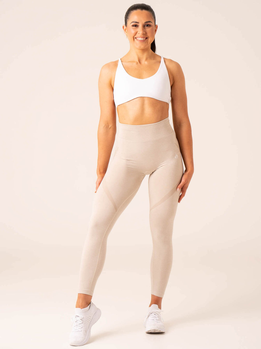 Sculpt Seamless Leggings - Stone Marl Clothing Ryderwear