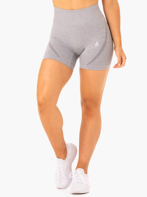 Staples Seamless Shorts Grey Marl