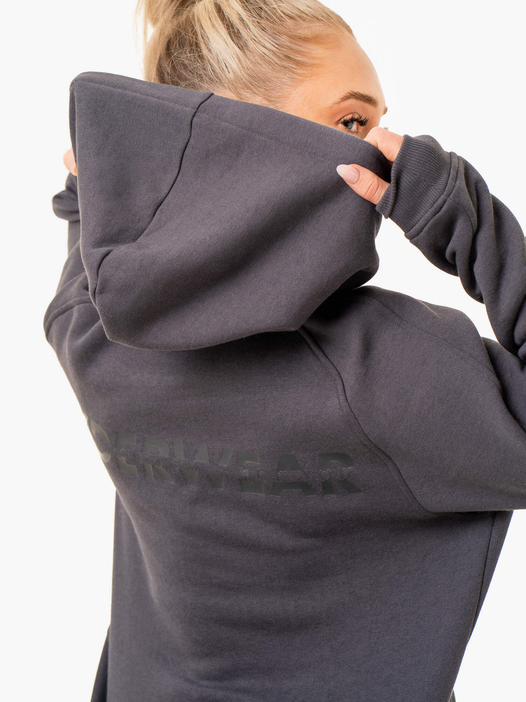 Sideline Hoodie - Charcoal Clothing Ryderwear
