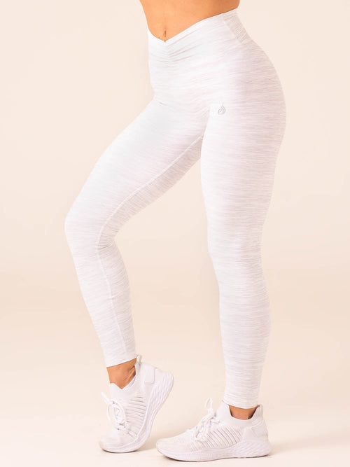 Tempo Leggings Snow Grey Marl