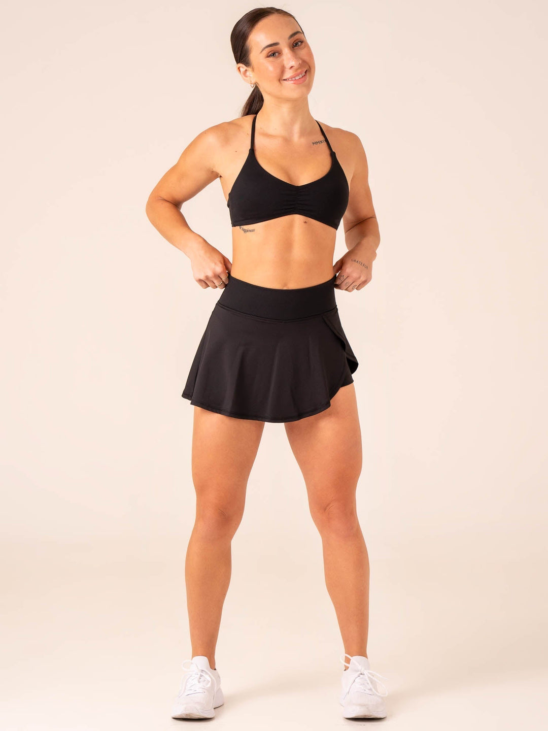 Tempo Skort - Black Clothing Ryderwear