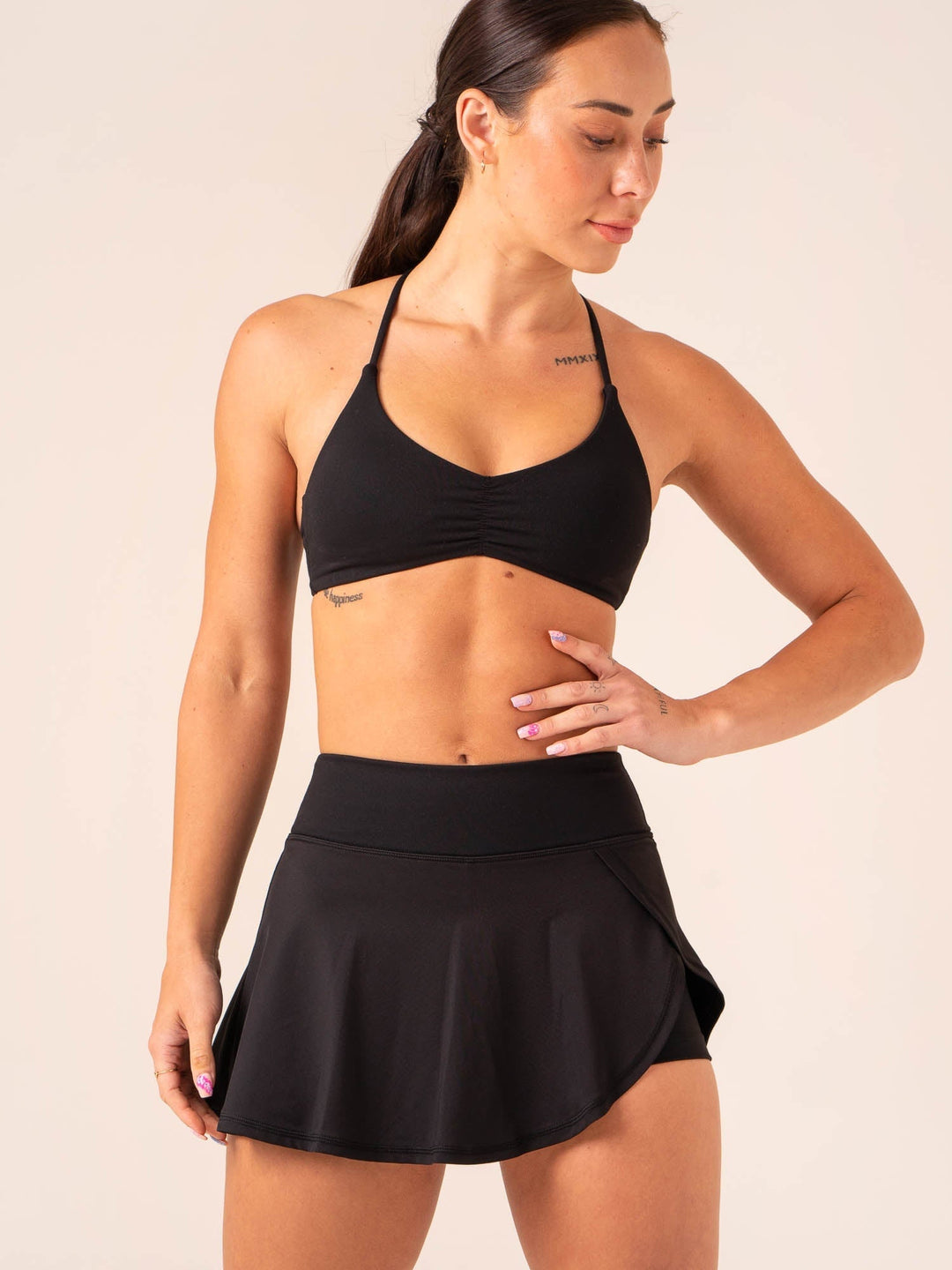 Tempo Skort - Black Clothing Ryderwear