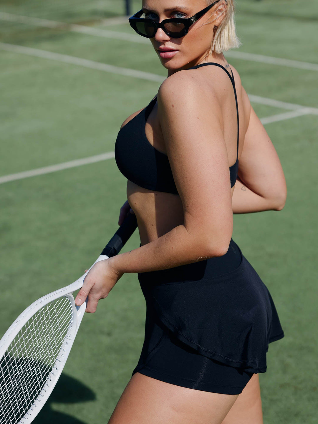 Tempo Skort - Black Clothing Ryderwear