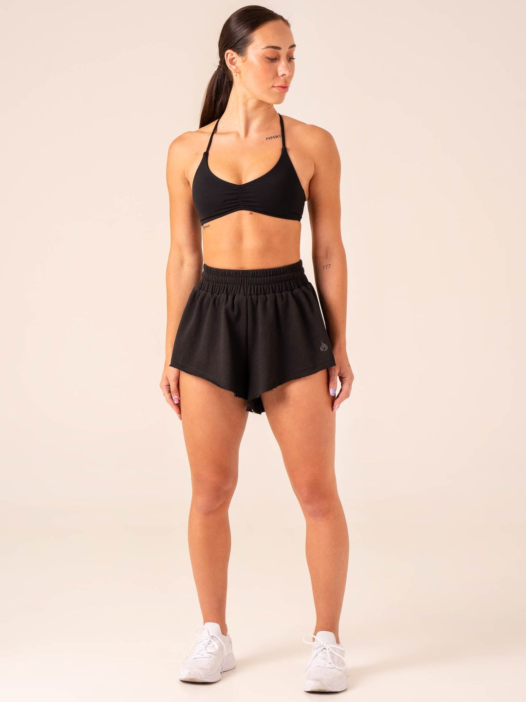 Tempo Track Short - Black Clothing Ryderwear