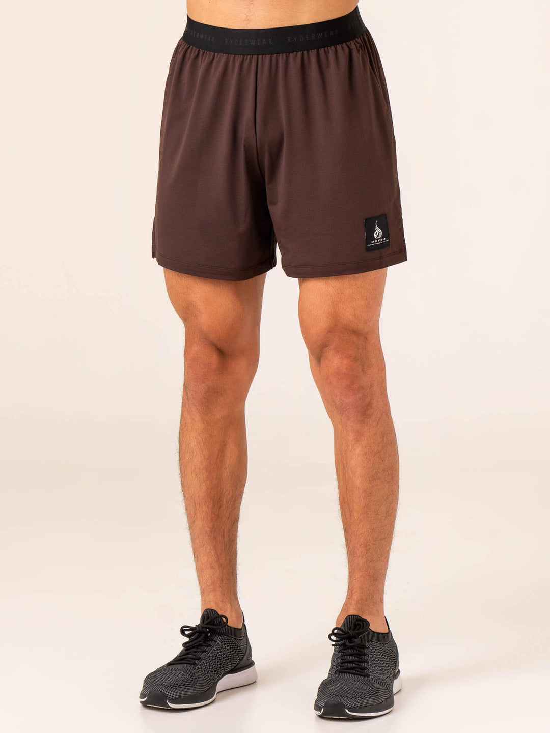 Terrain Mesh Gym Shorts - Dark Oak Clothing Ryderwear