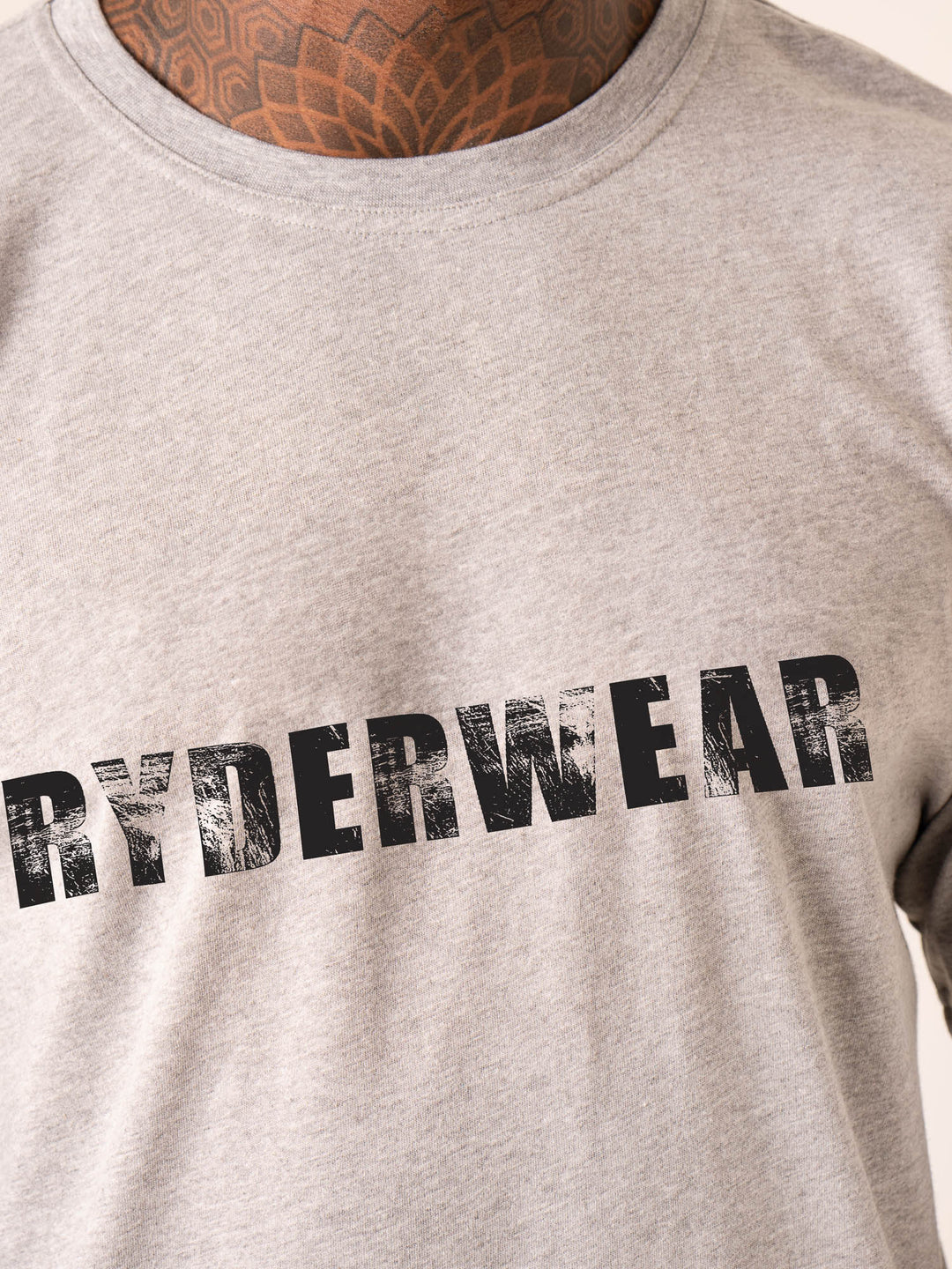 Training T-Shirt - Grey Marl Clothing Ryderwear
