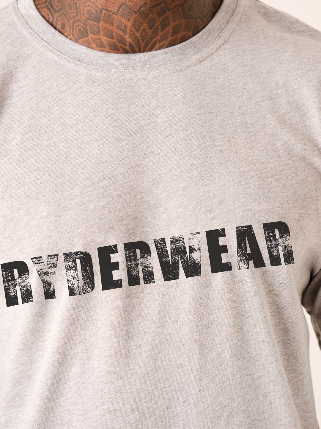 Training T-Shirt - Snow Marl Clothing Ryderwear