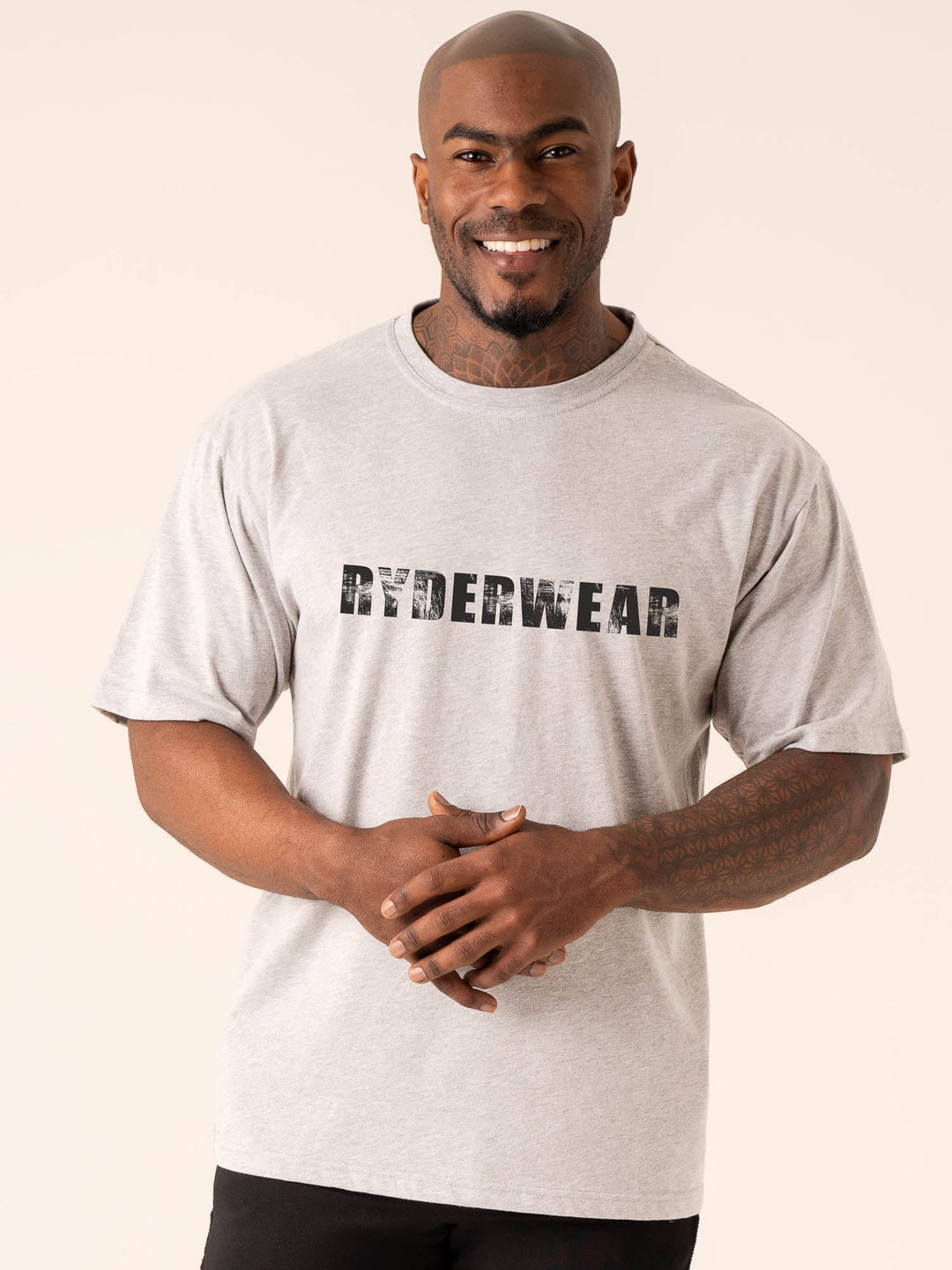 Training T-Shirt - Snow Marl Clothing Ryderwear