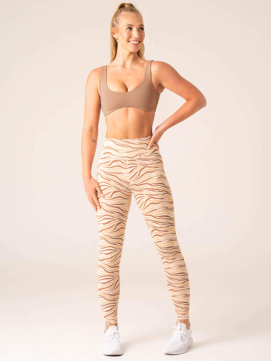 Unstoppable Lounge Bra - Mocha Clothing Ryderwear