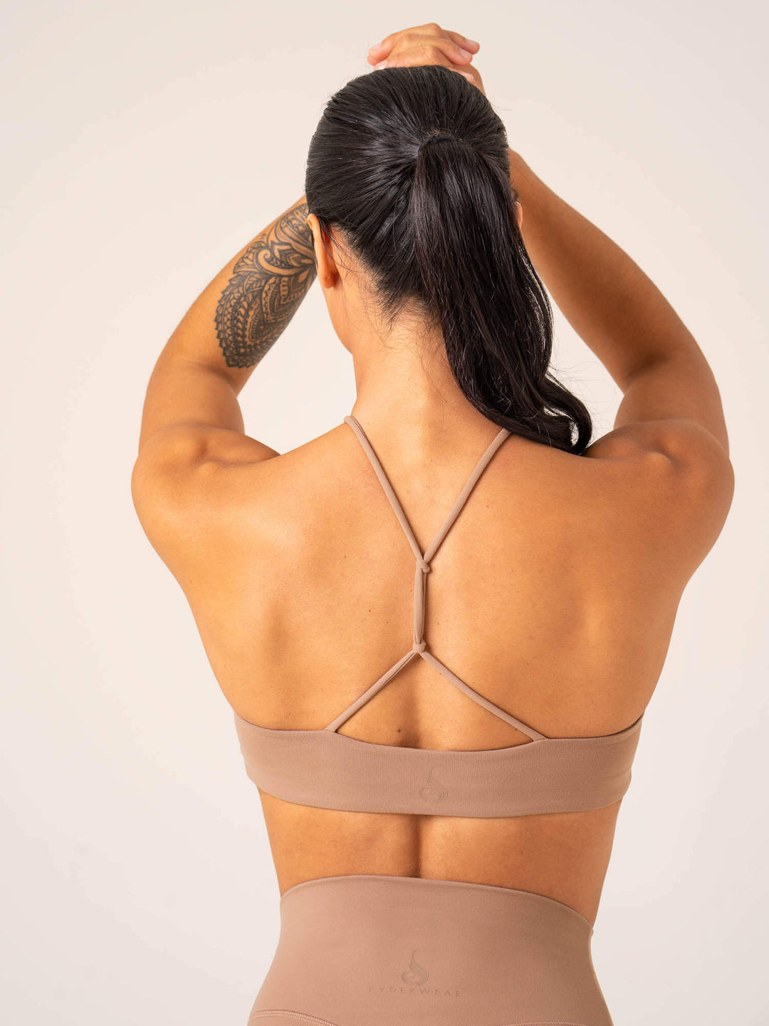 Unstoppable Sports Bra - Mocha Clothing Ryderwear
