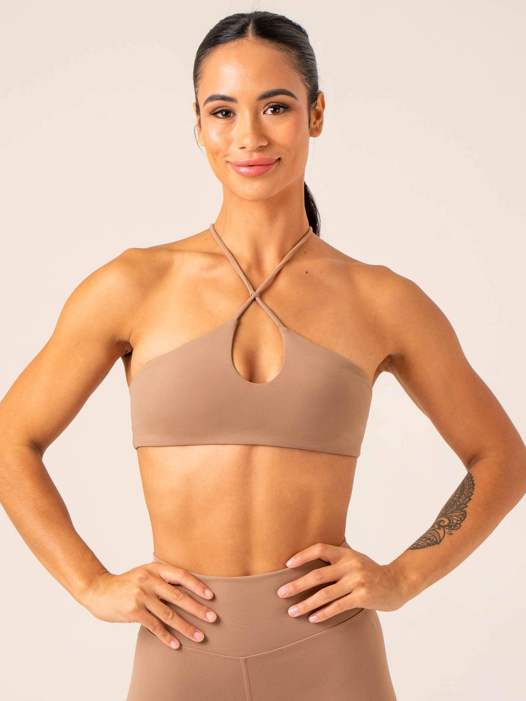 Unstoppable Sports Bra - Mocha Clothing Ryderwear