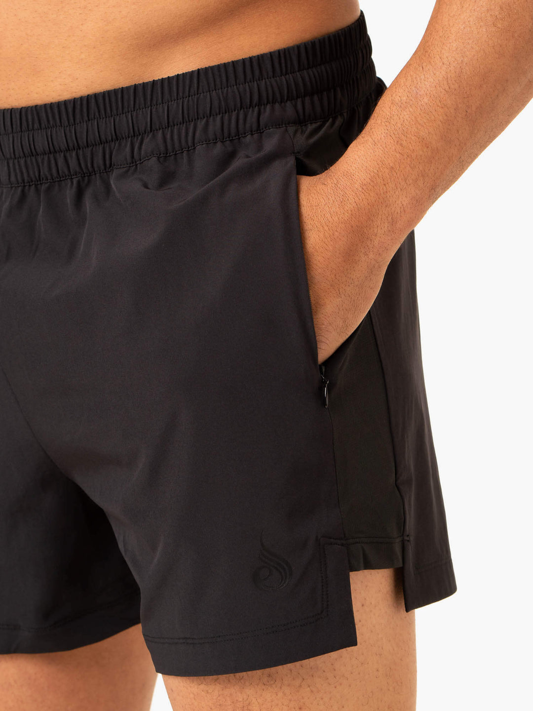 Vital Gym Short - Faded Black Clothing Ryderwear