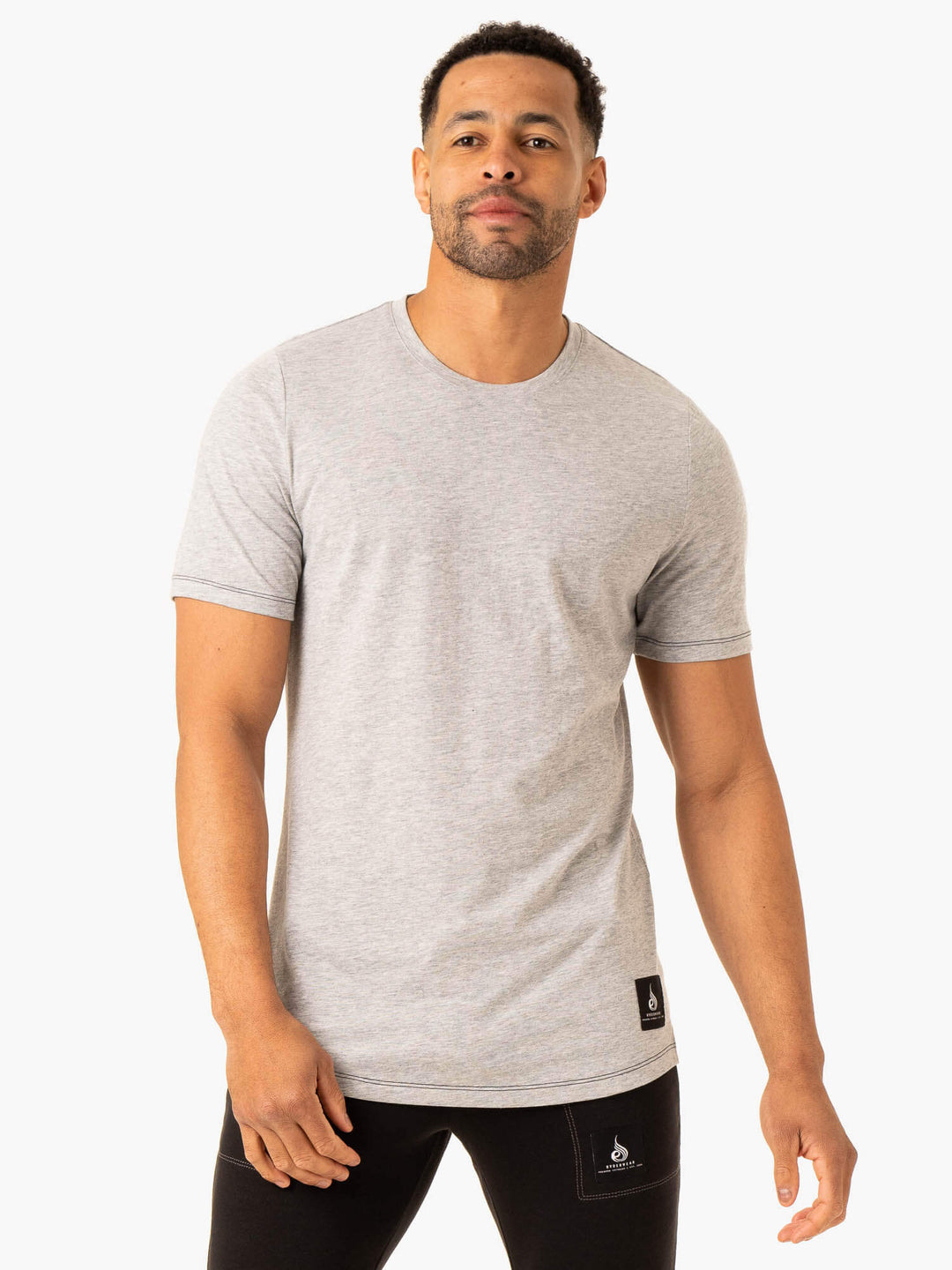 Vital T-Shirt - Grey Marl Clothing Ryderwear