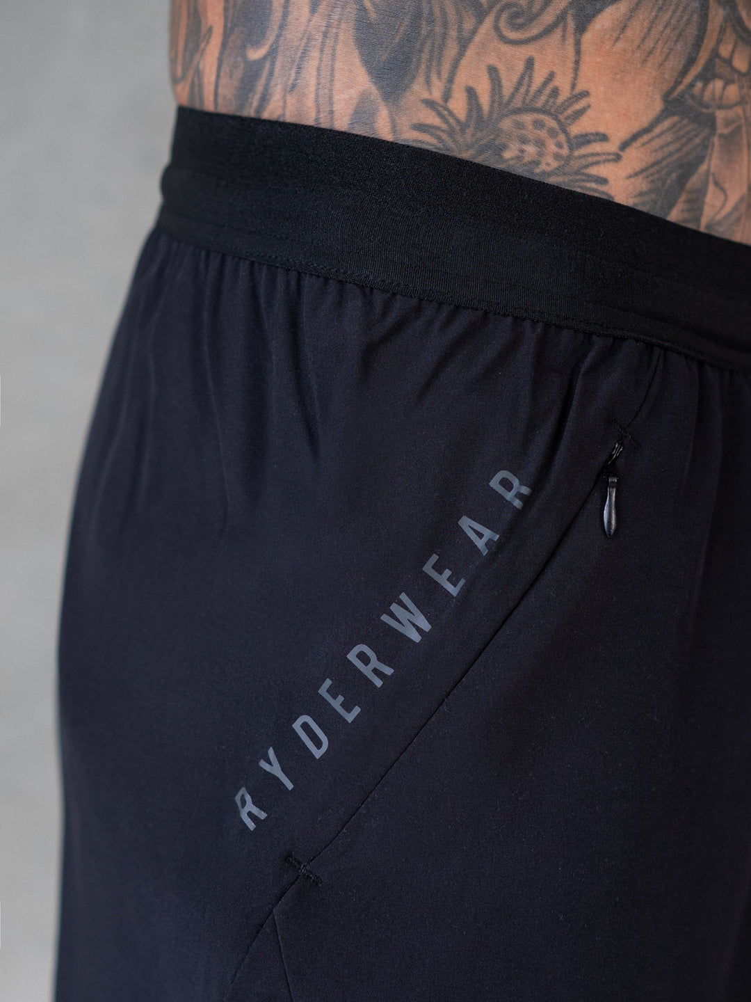 3" Training Shorts - Black Clothing Ryderwear 