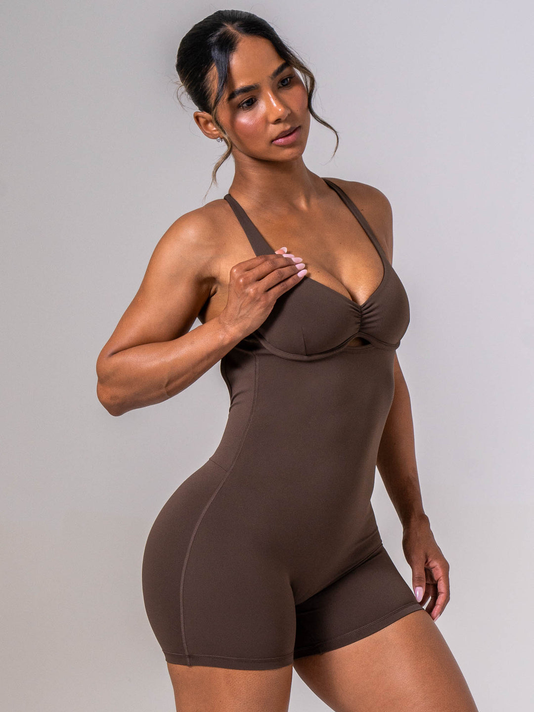 NKD Underwire Bodysuit - Espresso