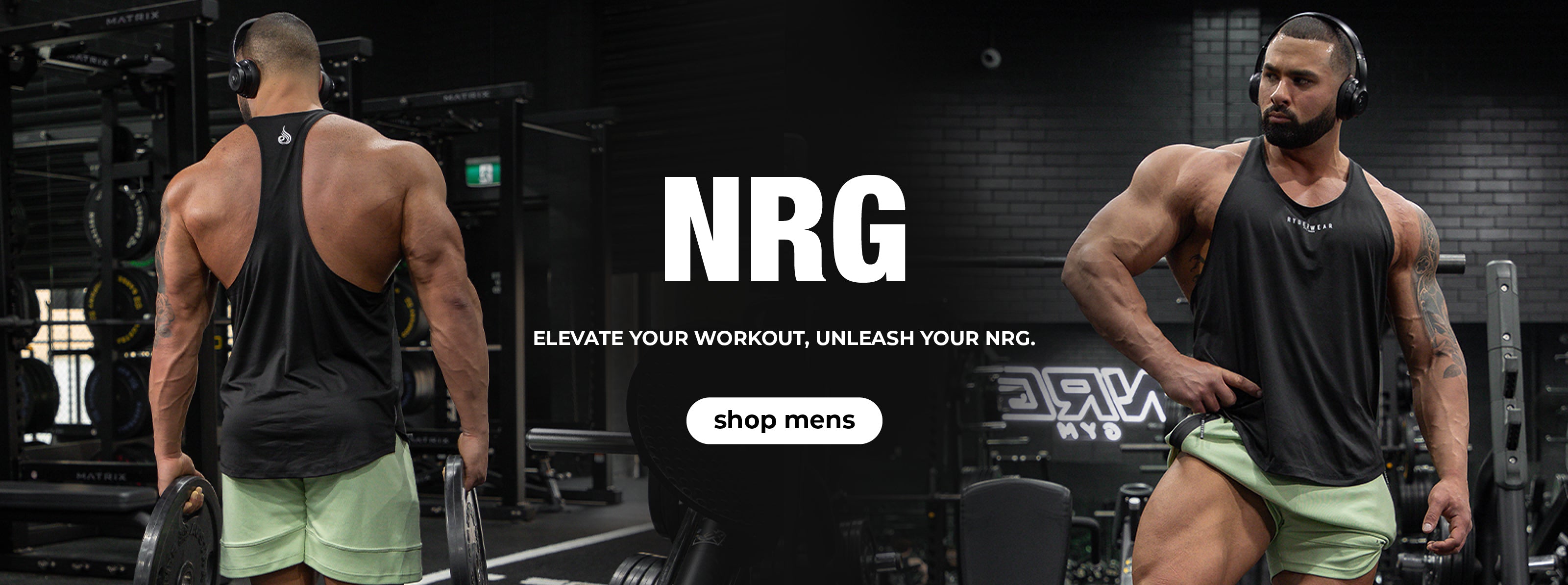 Nrg Robe Gym Wear, Clothes & Activewear | Ryderwear