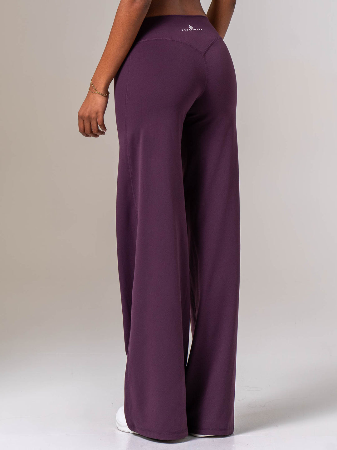NKD Wide Leg Leggings - Acai Berry