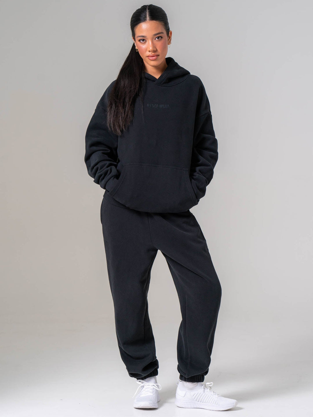 Plush Hoodie - Black
