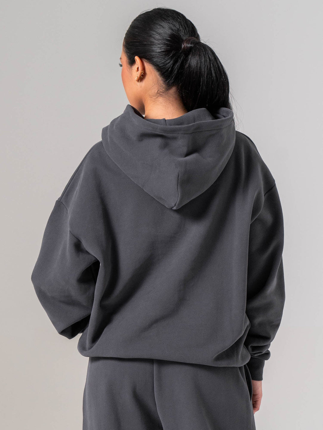 Plush Hoodie - Charcoal