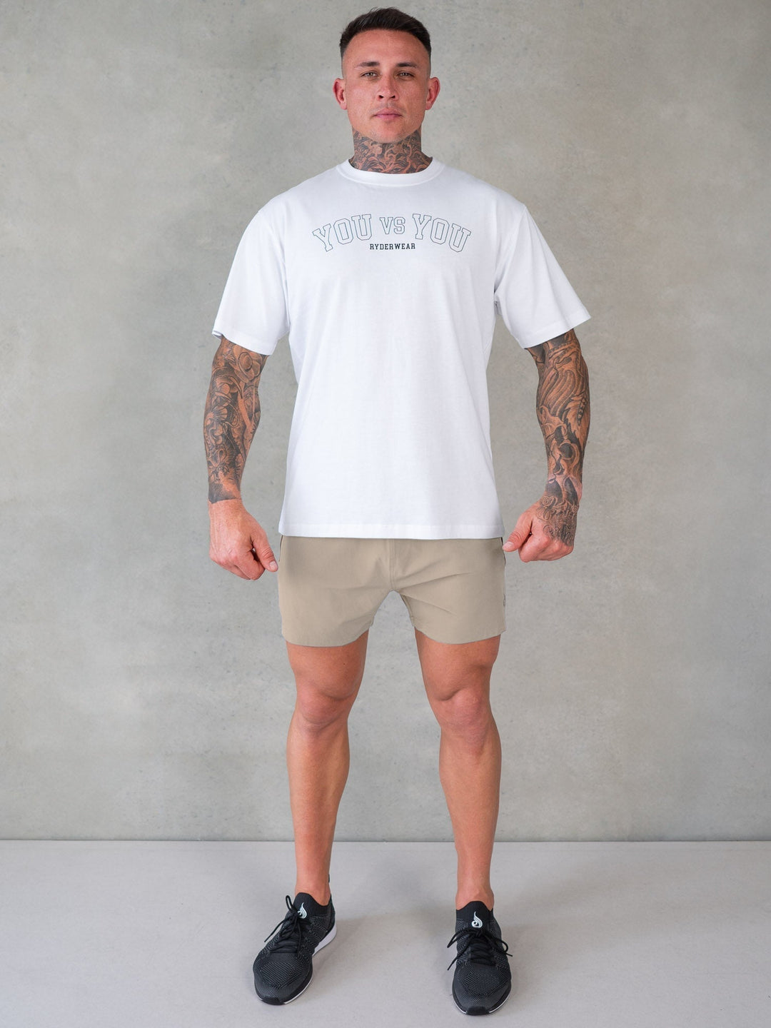 Adapt 5" Training Short - Stone Clothing Ryderwear 