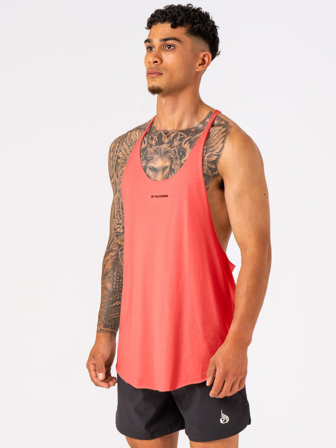 Arnie T-Back - Coral Clothing Ryderwear 