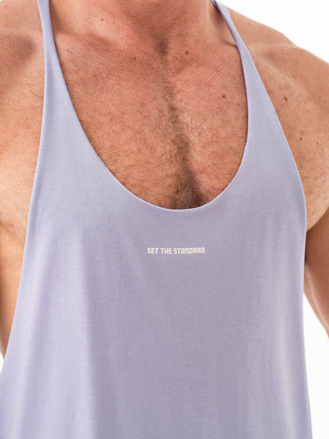 Arnie T-Back - Deep Lilac Clothing Ryderwear 