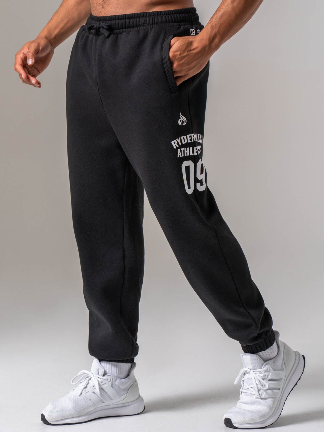 Athletic Track Pant - Black Clothing Ryderwear 