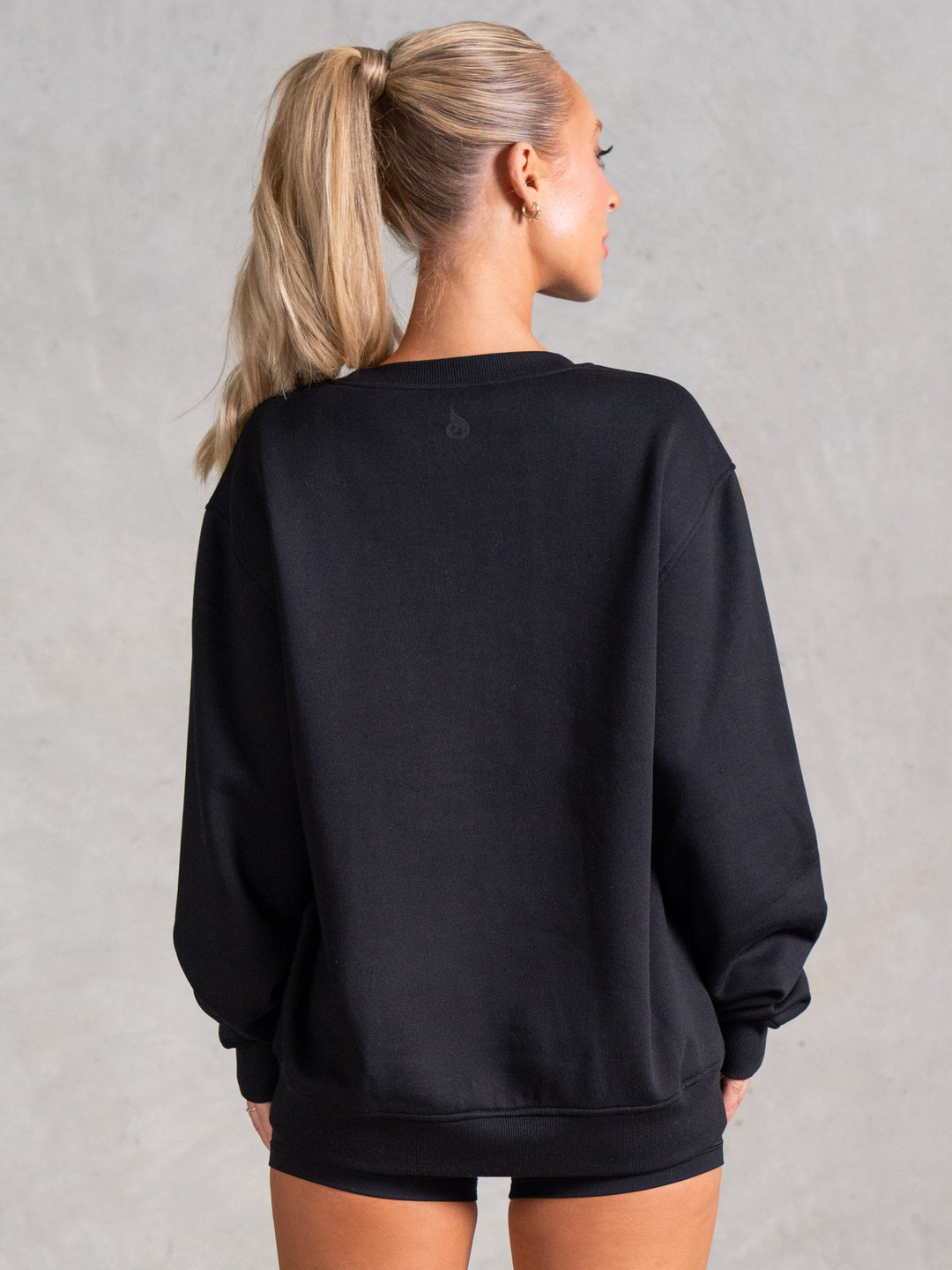 Athletica Sweater - Black Clothing Ryderwear