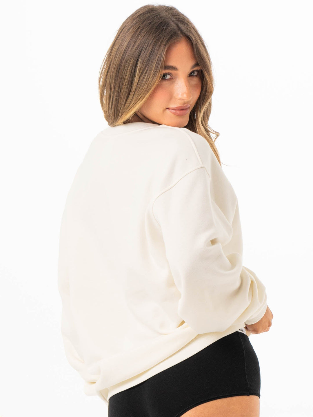 Athletica Sweater - Ivory Clothing Ryderwear 