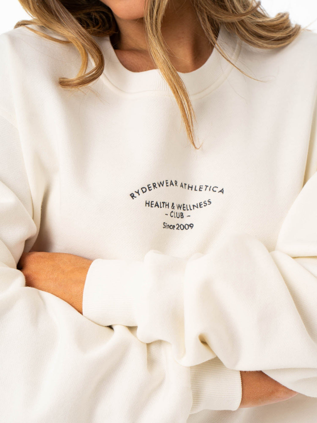 Athletica Sweater - Ivory Clothing Ryderwear 