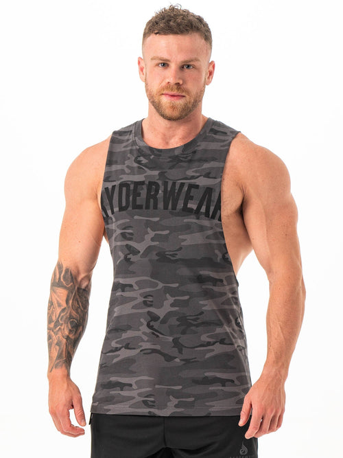 Baller Tank Black Camo