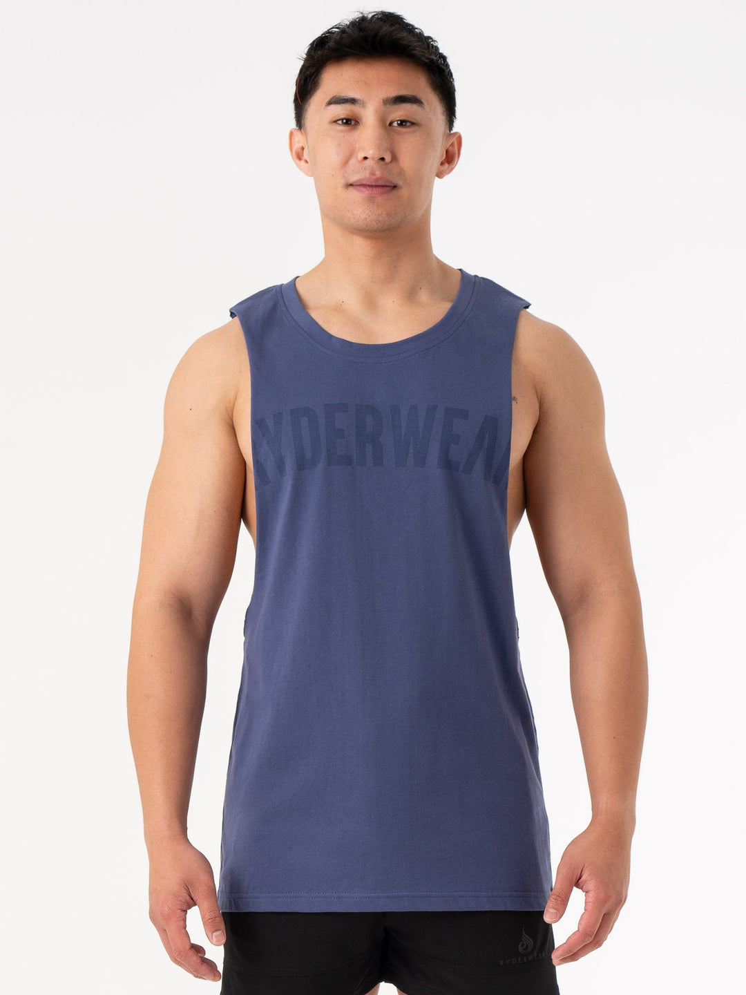 Baller Tank - Navy Clothing Ryderwear 