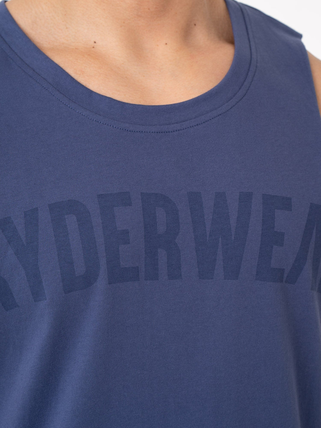 Baller Tank - Navy Clothing Ryderwear 