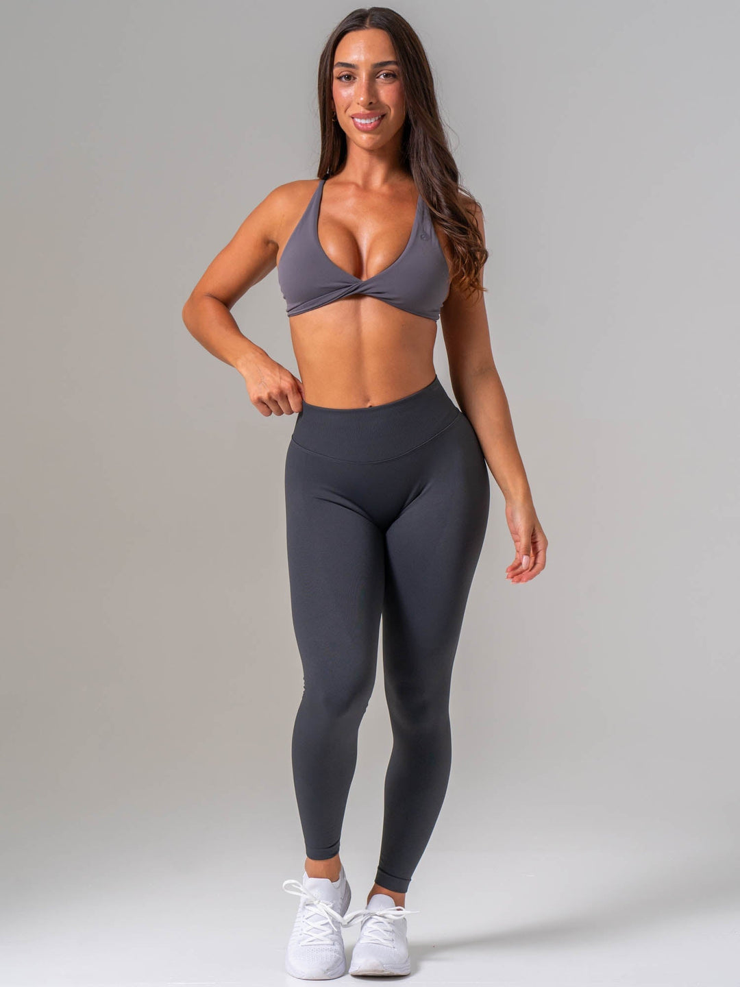 Boost Seamless Leggings - Graphite Clothing Ryderwear 