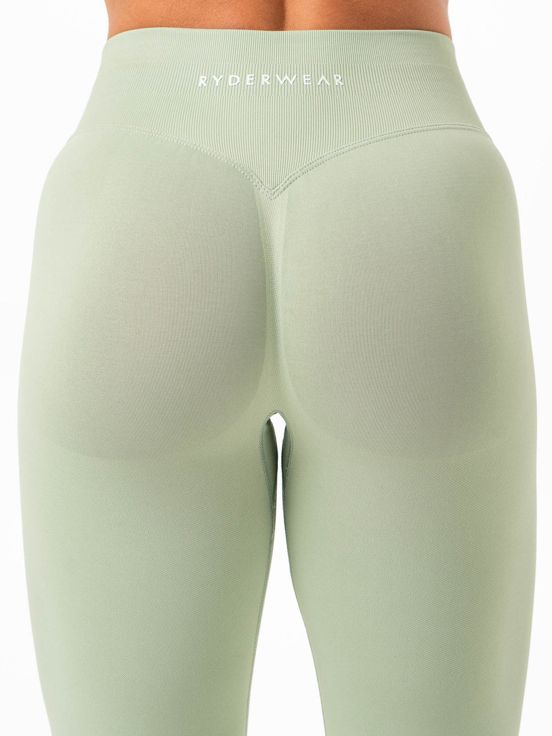 Boost Seamless Leggings - Pistachio Clothing Ryderwear 