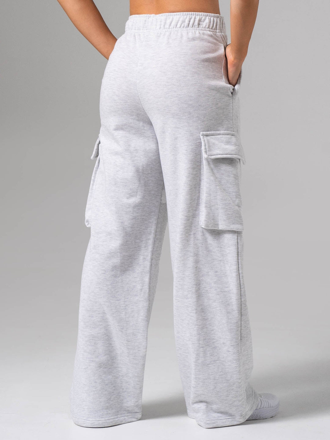 Cargo Track Pant - Snow Marl Clothing Ryderwear 