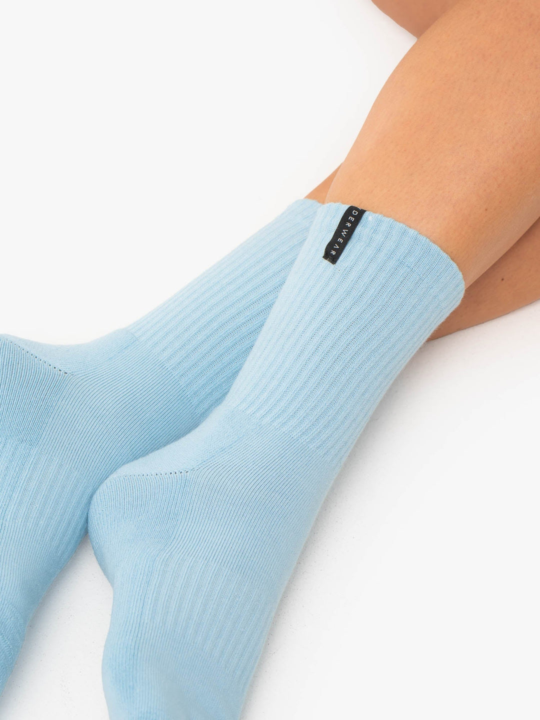 Crew Socks - Sky Blue Accessories Ryderwear 