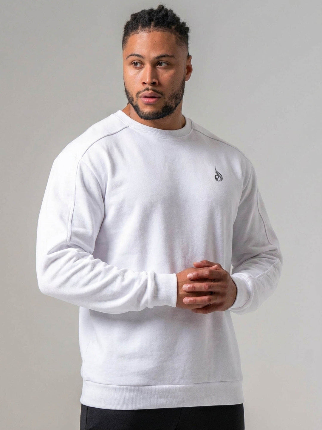 Dynamic Pullover - White Clothing Ryderwear 