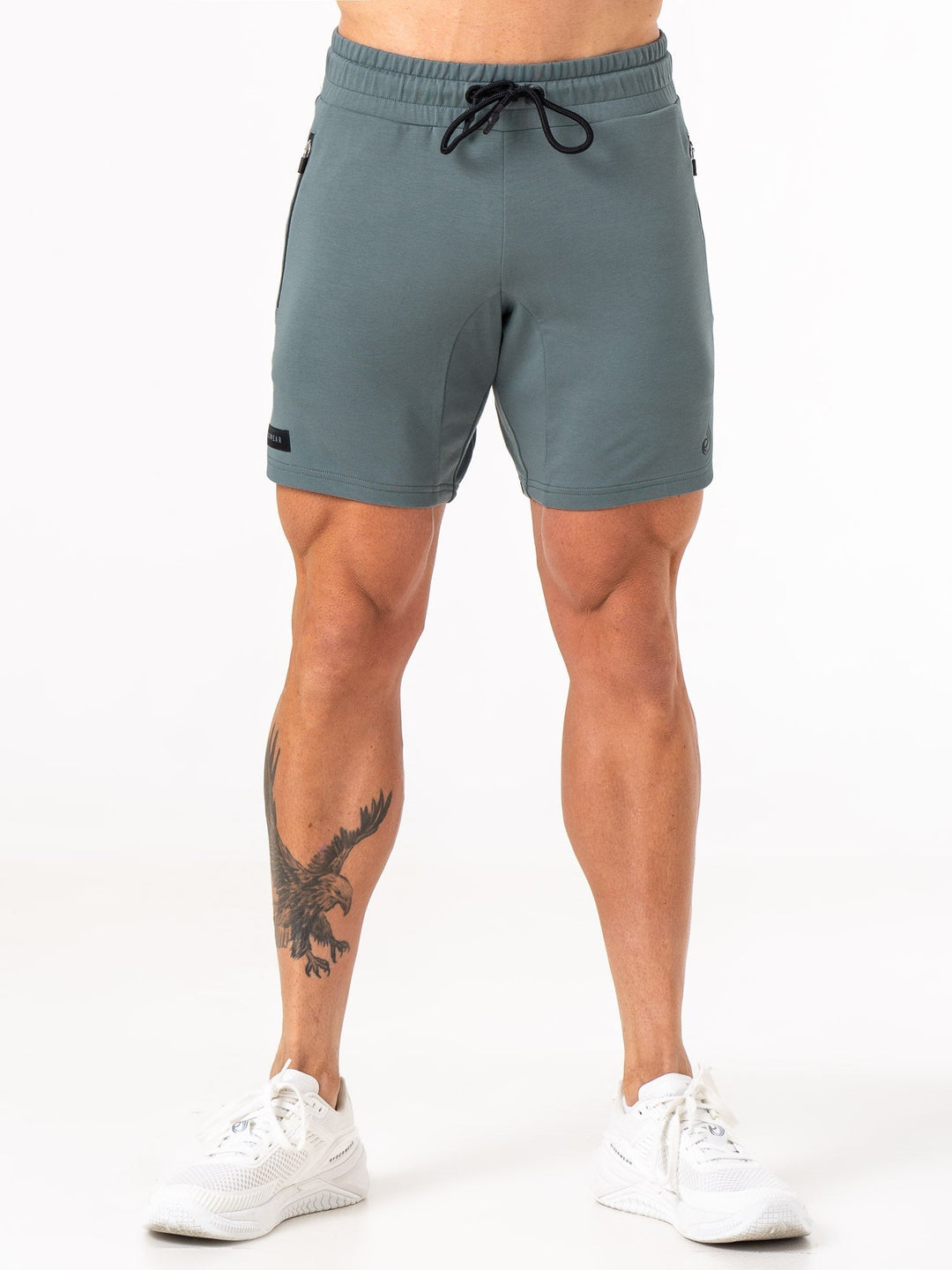 Endurance Track Shorts - Fern Green Clothing Ryderwear 