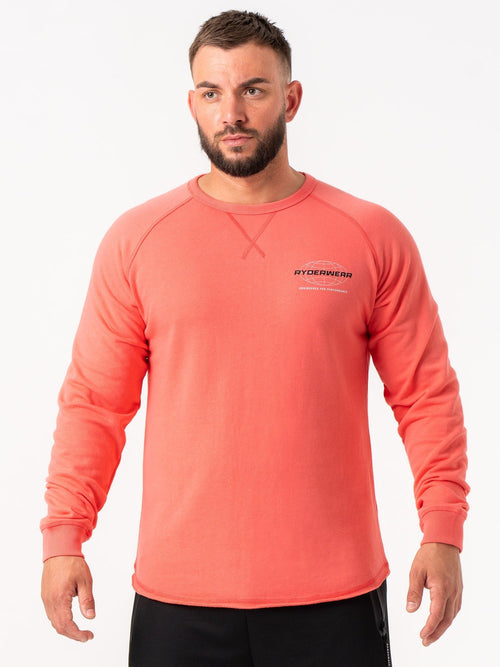 Energy Crew Neck Coral