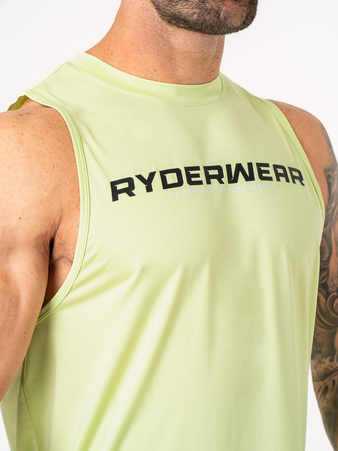 Energy Tank - Lime Clothing Ryderwear 