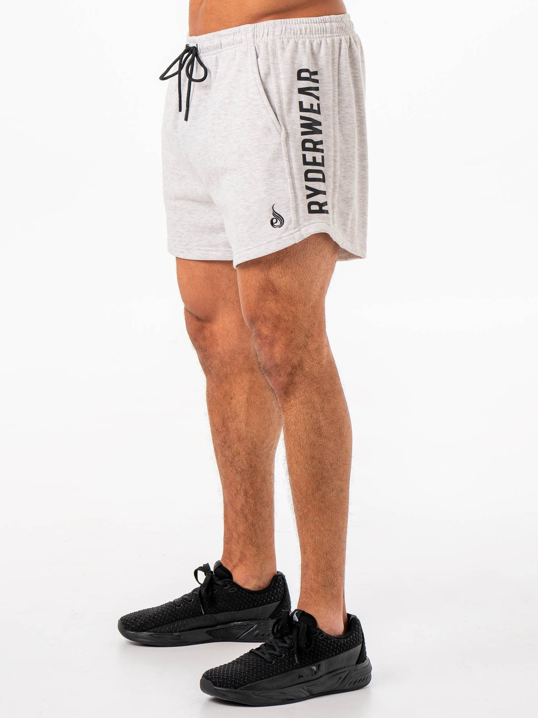 Fleece Arnie Short - Snow Marle Clothing Ryderwear 