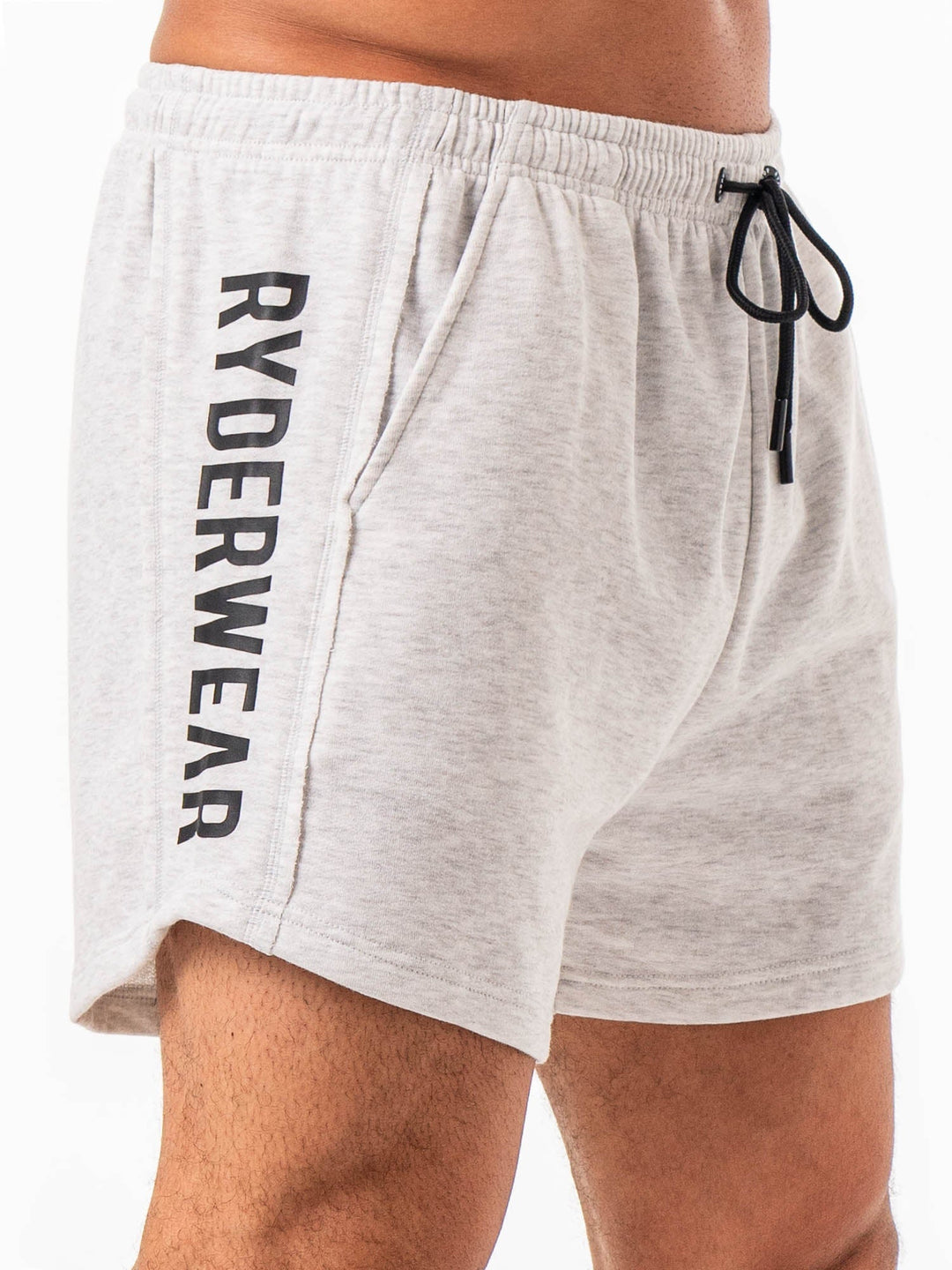 Fleece Arnie Short - Snow Marle Clothing Ryderwear 