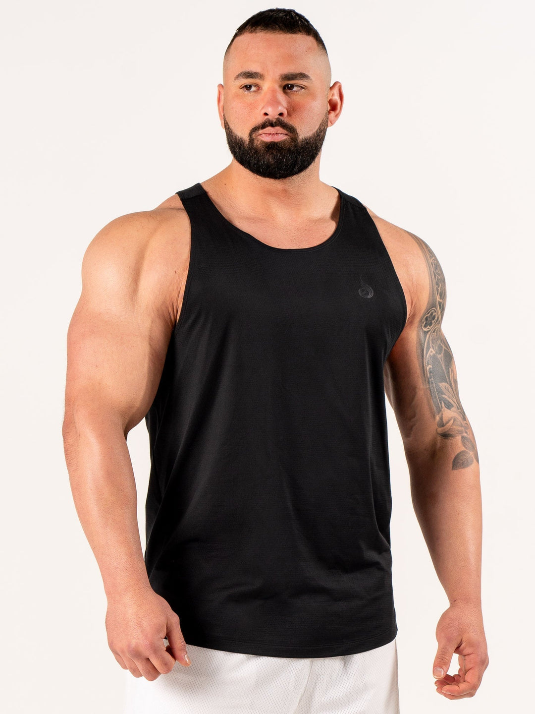 Flex Active Tank - Black Clothing Ryderwear 