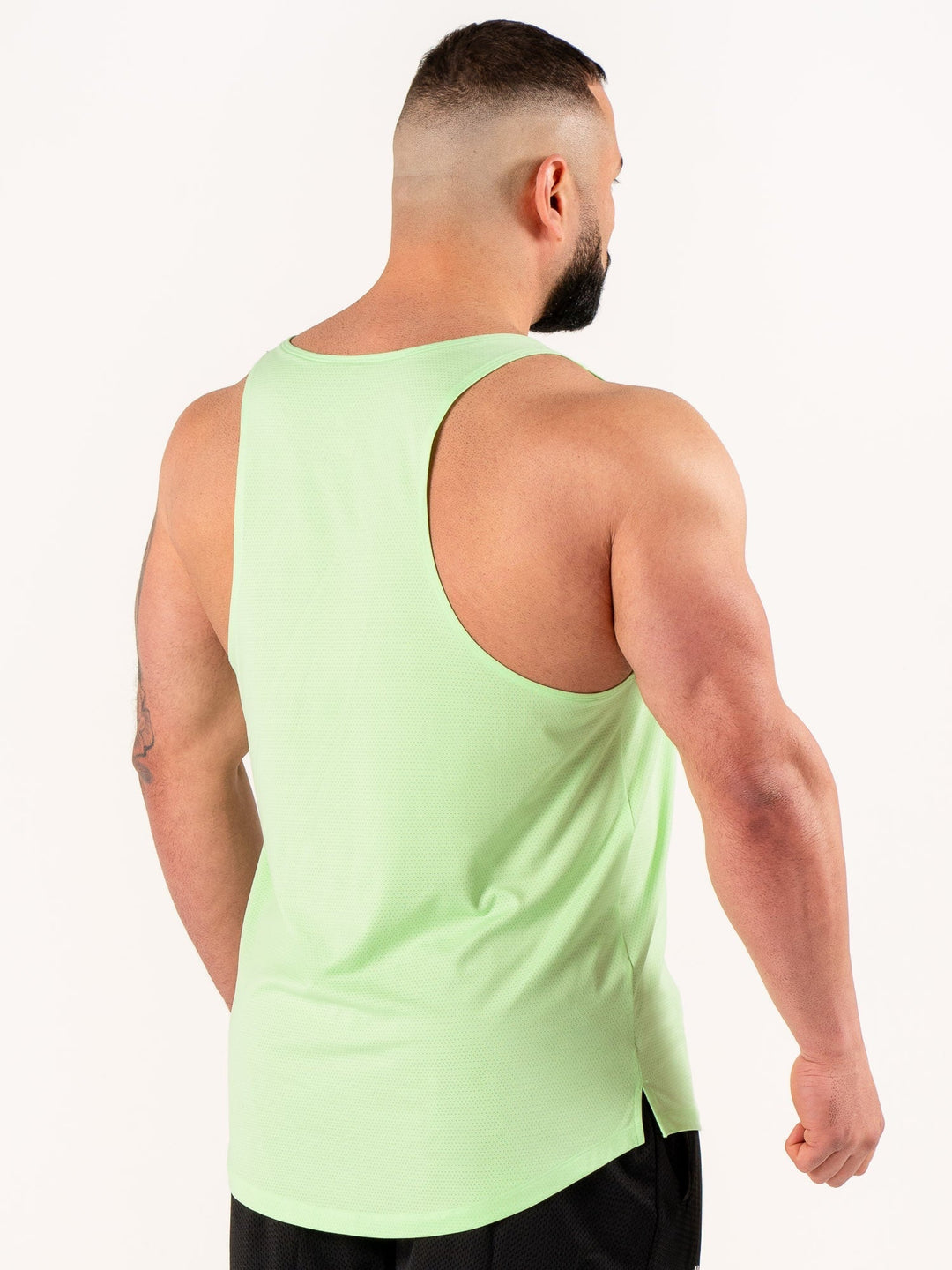 Flex Active Tank - Lime Marl Clothing Ryderwear 